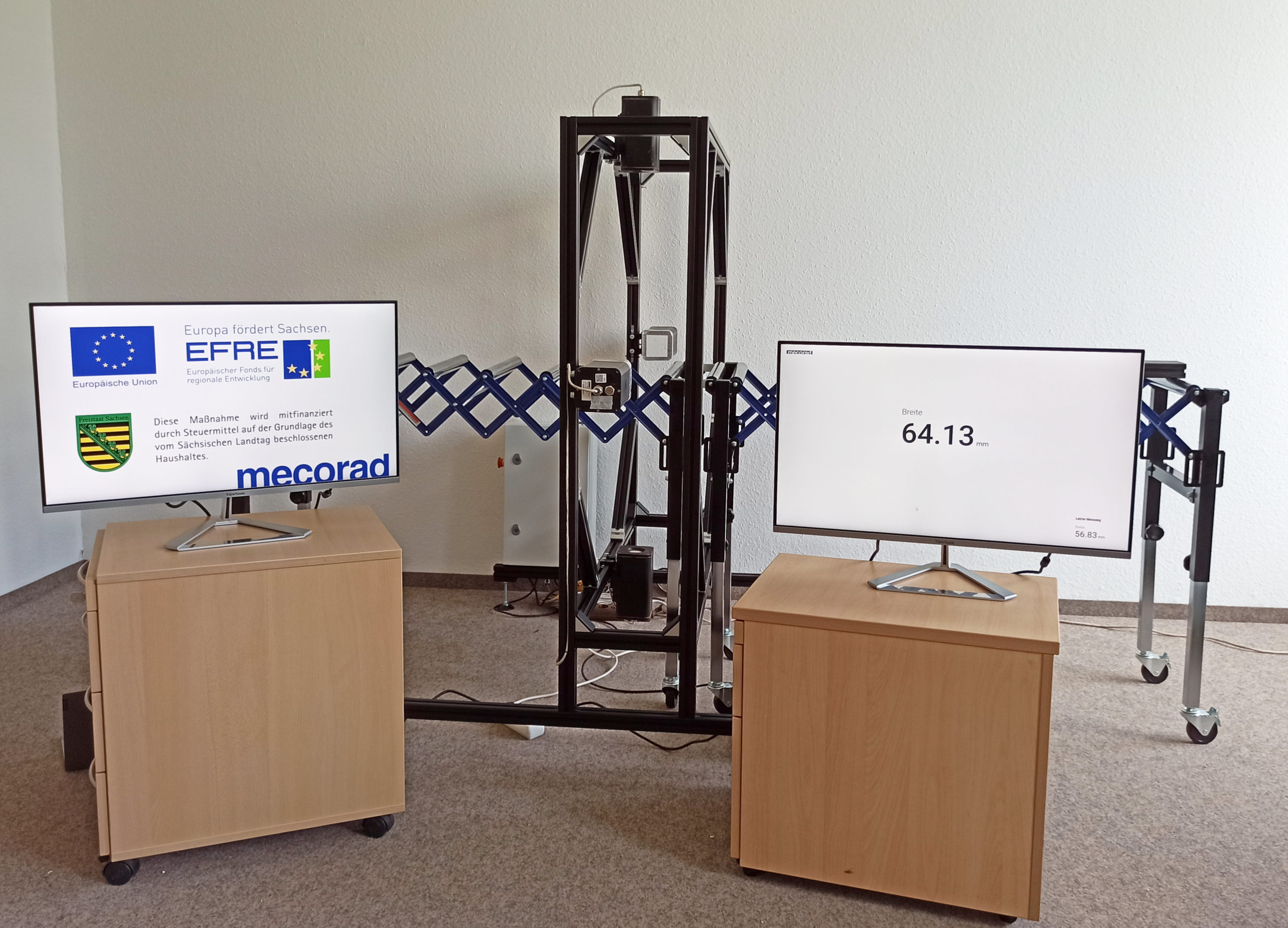 Demonstrator installated in our office in Chemnitz